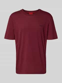 HUGO Regular fit T-shirt van puur katoen model 'DERO'