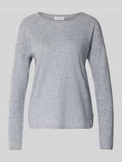 FYNCH-HATTON Gebreide pullover van puur kasjmier met ronde hals