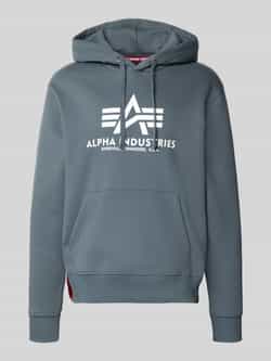Alpha industries Hoodie met labelprint