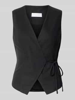 LeGer by Lena Gercke Gilet van viscose met V-hals model 'Emelie'