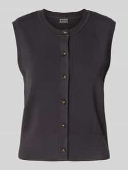Scotch & Soda Gilet in gebreide look