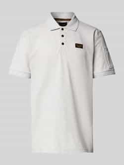 PME Legend Poloshirt met labeldetail