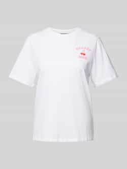PIECES T-shirt PCKILANA met printopdruk wit