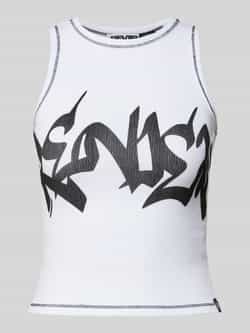Review Tanktop met labelprint