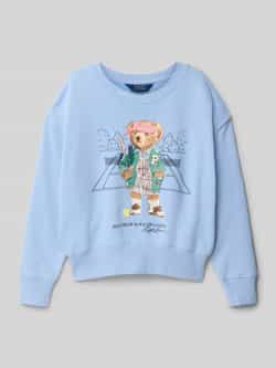 Polo Ralph Lauren Teens Sweatshirt met label- en motiefprint