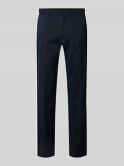 S.Oliver BLACK LABEL Straight leg pantalon met viscose