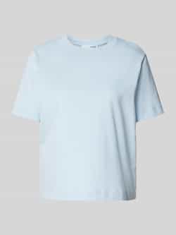 Selected Femme T-shirt van puur biologisch katoen met ronde hals