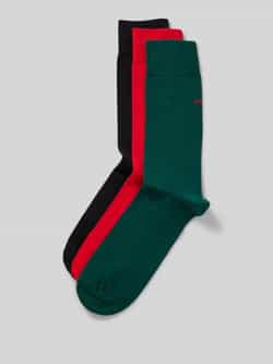 HUGO underwear Business-sokken 3P RS UNI COLORS CC met hugo boss logo-opschrift (3 paar Set van 3)