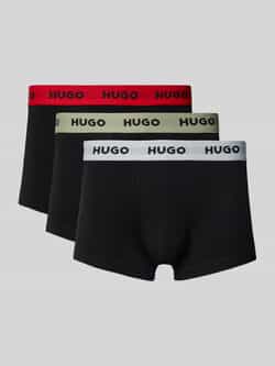 HUGO Boxershort met elastische band in een set van 3 stuks