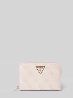 Guess Portemonnee met labelapplicatie model 'ECO ERICA'
