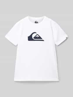 Quiksilver T-shirt met labelprint