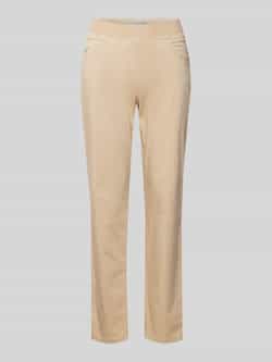 Raphaela By Brax Regular fit broek met elastische band model 'Pamina Fun'