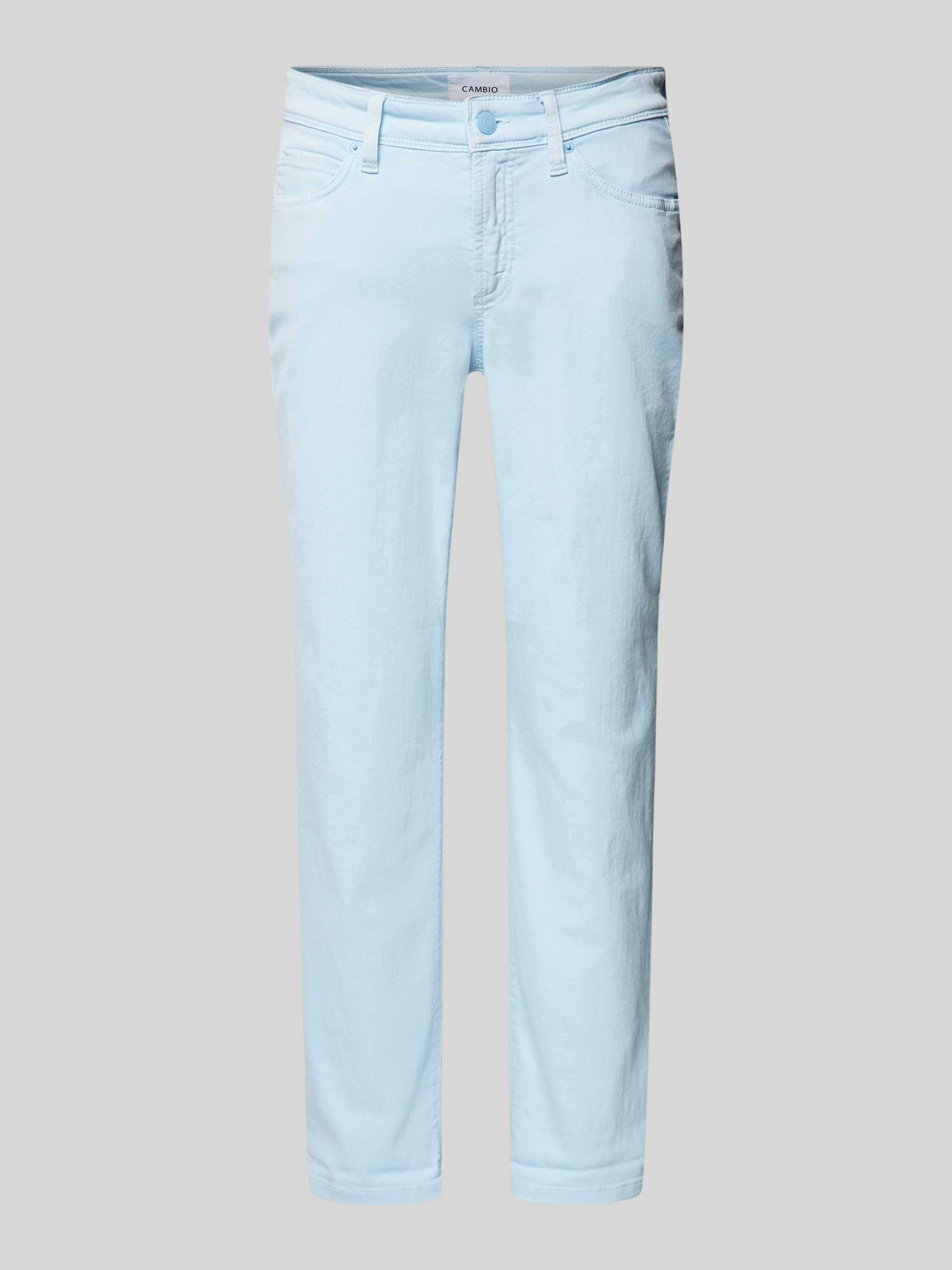 CAMBIO Regular fit jeans met verkort model