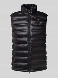 Blauer Usa Bodywarmer met opstaande kraag en tweewegsritssluiting