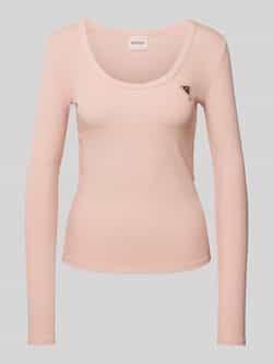 Guess Activewear Shirt met lange mouwen met labeldetail model 'COLETTE'
