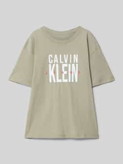 Calvin Klein Jeans T-shirt met labelprint
