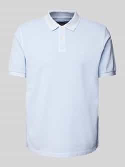 Marc O'Polo Regular fit poloshirt van puur katoen met logostitching