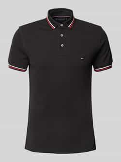 Tommy Hilfiger Slim fit poloshirt met logostitching