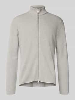 CINQUE Regular fit gebreid jack met ritssluiting model 'Cinupio'
