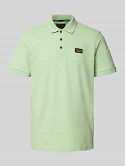 PME Legend Poloshirt met labeldetail