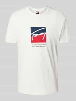 Tommy Jeans Regular fit T-shirt van puur katoen
