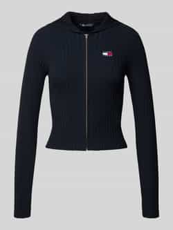 Tommy Jeans Slim fit gebreid jack met raglanmouwen