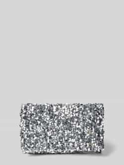 Abro Leren clutch met pailletten