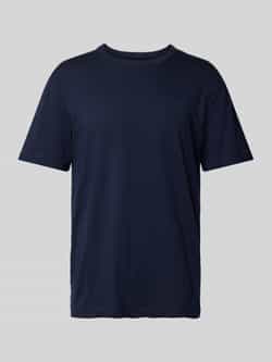 Tom Tailor Regular fit T-shirt van puur katoen met rubberen logoprint