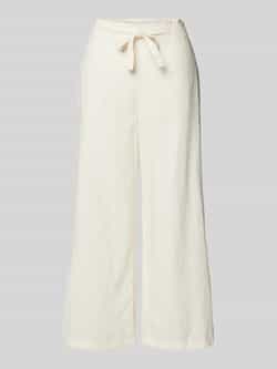 Christian Berg Woman Loose fit linnen culotte met tunnelkoord