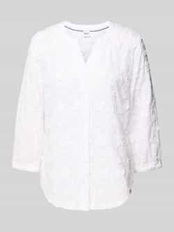 BRAX Regular fit blouse met kant model 'STYLE.Velia'