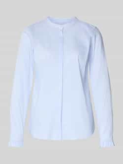 MOS MOSH Regular fit overhemdblouse met ronde hals model 'Mattie'