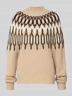 Drykorn Gebreide pullover met ribboorden