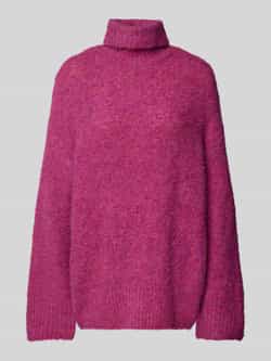 Pieces Relaxed fit-coltrui met wol model 'NATHERINE'