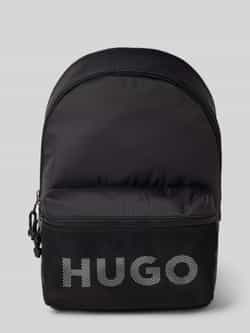 HUGO Rugzak met labelprint model 'Hans'