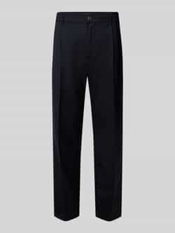 CRUNA Pantalon met bandplooien