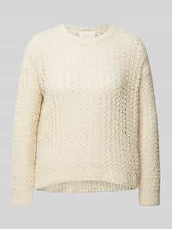 Marella Gebreide pullover met broderie anglaise model 'RIVA'