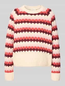 FREE QUENT Gebreide pullover met ronde hals model 'NEZZY'