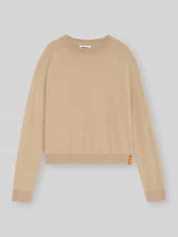 Boss Relaxed fit gebreide pullover van een mix van scheerwol en kasjmier model 'FEDDY'