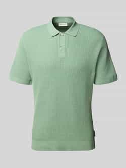 Tom Tailor Relaxed fit poloshirt van katoenmix
