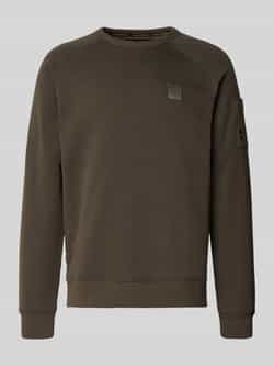 PME Legend Sweatshirt met labelstitching