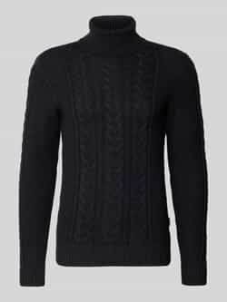 Blend Gebreide coltrui model 'BASIM'