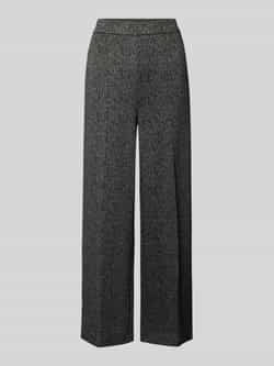 Zero Regular fit stoffen broek met persplooien