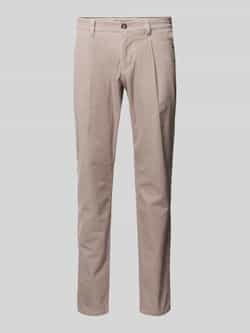 Marc O'Polo Tapered fit corduroy broek van puur katoen model 'OSBY PLEATS'