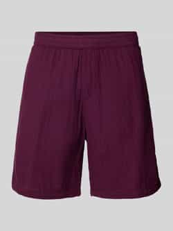 REVIEW Regular fit korte broek met elastische band