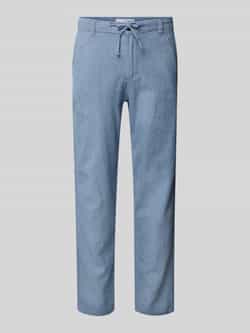 Selected Homme Slim tapered fit broek met tunnelkoord model 'Brody'