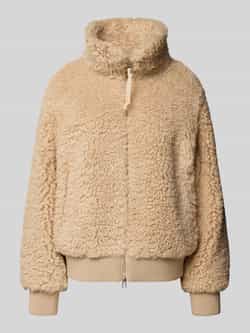 Marc O'Polo DENIM Regular fit jack van teddybont met opstaande kraag