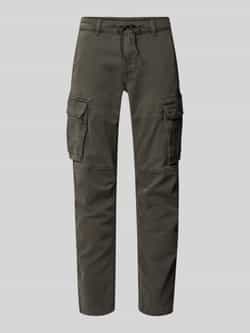 PME Legend Skinny fit-cargobroek met tunnelkoord model 'Expedizor'