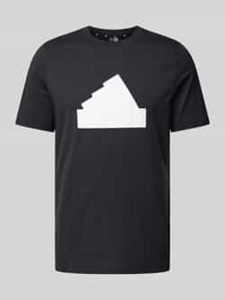 Adidas Future Icons Badge Sport T-shirt Zwart Black Heren