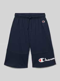 Champion Regular fit sweatshorts met labelprint