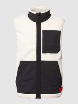 HUGO Gilet met teddybont model 'Dangerine'